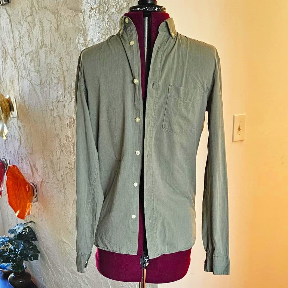 Olive Green H&M Button Down Shirt